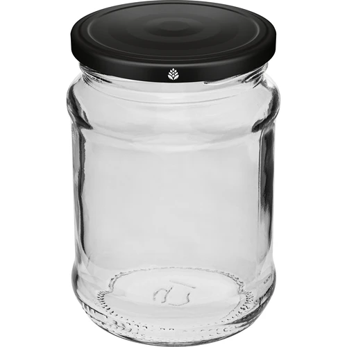 Pohár 250 ml fi 66/4 čierne viečko - 6 ks. - 2
