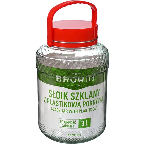 Pohár 3 L s plastovým vekom - 3