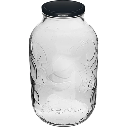 Pohár 5L s farebným viečkom fi 100