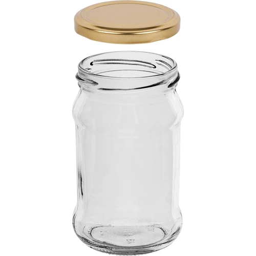 Pohár TO 300 ml so zlatým viečkom fi 66 - 6ks. - 3