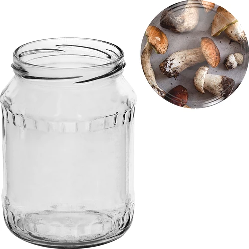 Pohár TO 720 ml s farebným viečkom fi 82/6 - 6 ks. - 10