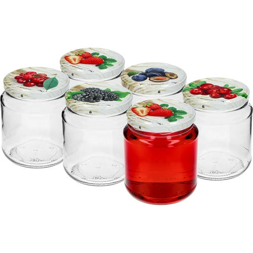 Pohár TO, hrubáčik 580ml s farebným viečkom fi82/6, 6 ks. - 3
