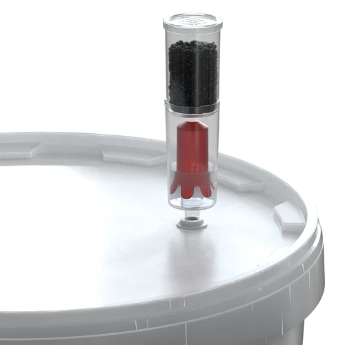 Pohlcovač fermentačného zápachu + tichá kvasná trubica + kokosové aktívne uhlie 200 g - 8