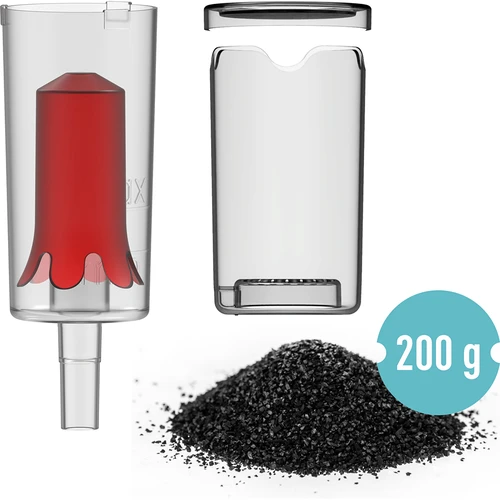 Pohlcovač fermentačného zápachu + tichá kvasná trubica + kokosové aktívne uhlie 200 g - 2