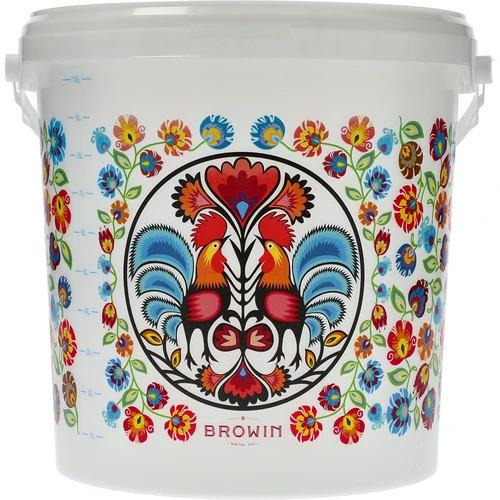 Potravinové vedro GWIOZDA - s vekom, 10 L - 2