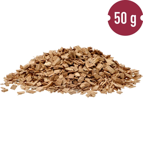 Prírodné dubové vločky na aromatizáciu alkoholov (whisky, biele víno), 50 g - 5