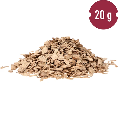 Prírodné dubové vločky (nepražené), 20g - 4