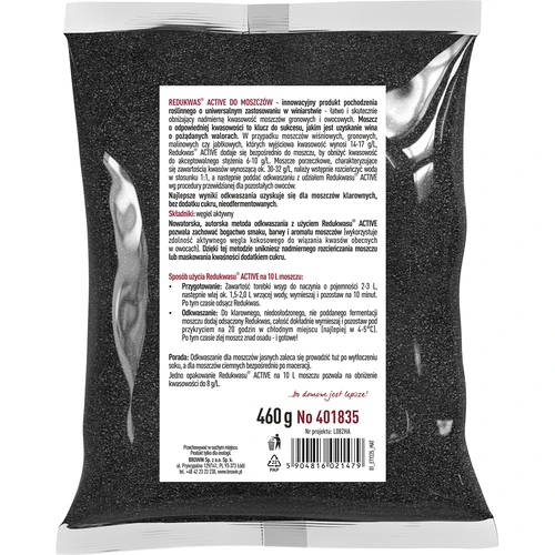 Redukwas® Active na mušt - regulátor kyslosti, 460 g - 2