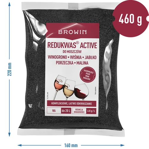 Redukwas® Active na mušt - regulátor kyslosti, 460 g - 7