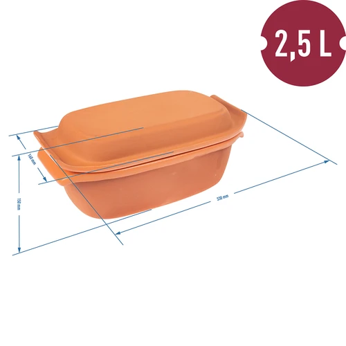 Rímsky hrniec 2,5L - 6