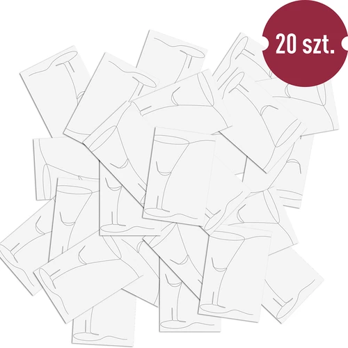 Samolepiace etikety 60 x 90 mm na fľaše, likér, alkohol, vodku - 20 ks. - 4