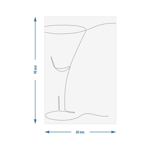 Samolepiace etikety 60 x 90 mm na fľaše, likér, alkohol, vodku - 20 ks. - 3