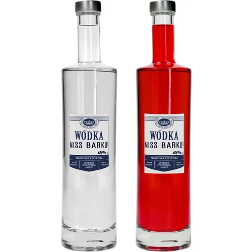 Samolepiace etikety 60x90 mm na fľaše, vodku, biele, 20 ks. - 6