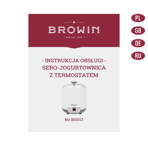 Sero-jogurtovač s termostatom 1,5 L - 8