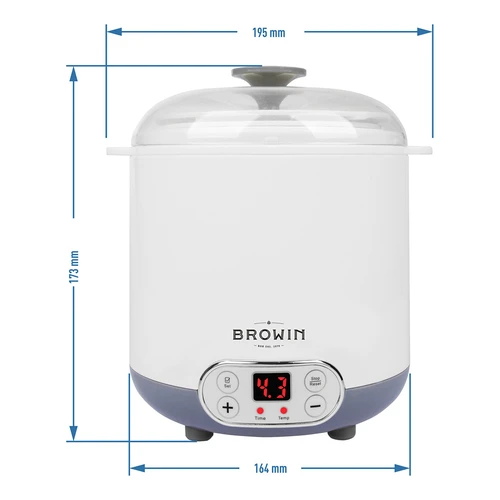 Sero-jogurtovač s termostatom 1,5 L - 9