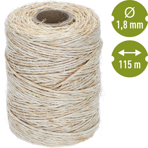 Sisalový špagát 1,8 mm/115 m/250 g - 4