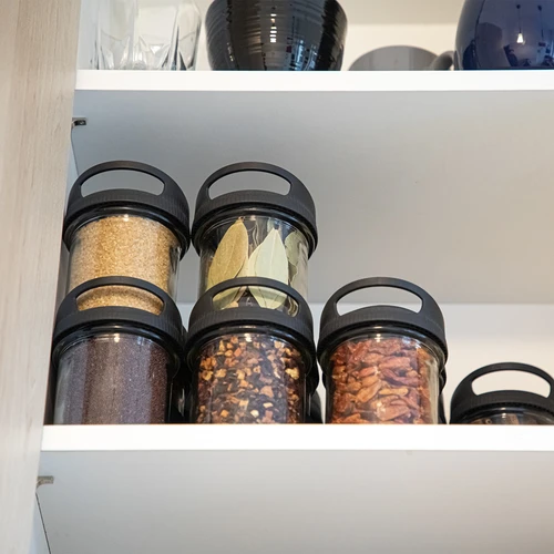 Sklenená nádoba 350 ml, s viečkom na zavesenie - 7