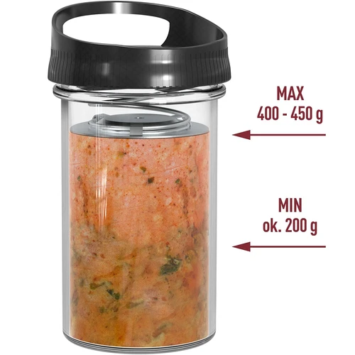 Sklenený šunkovar - súprava DUO, na 2 x 450 g - 6