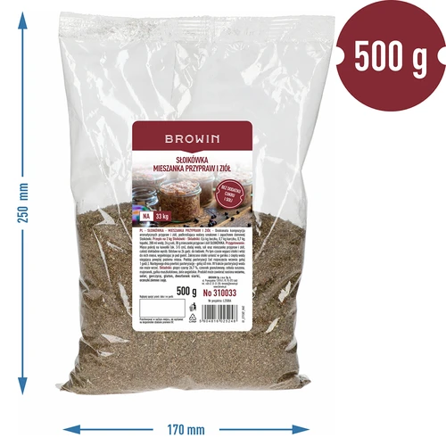 Słoikówka - zmes korenín a bylín, 500 g - 3