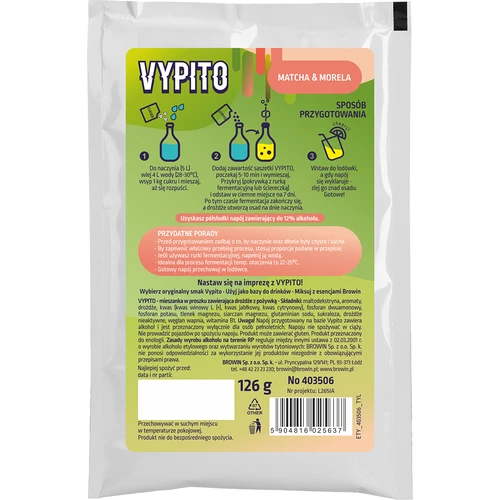Súprava na párty - Vypito Matcha a marhuľa - 3