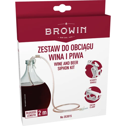 Súprava na sťahovanie vína s držiakom a svorkou - 5