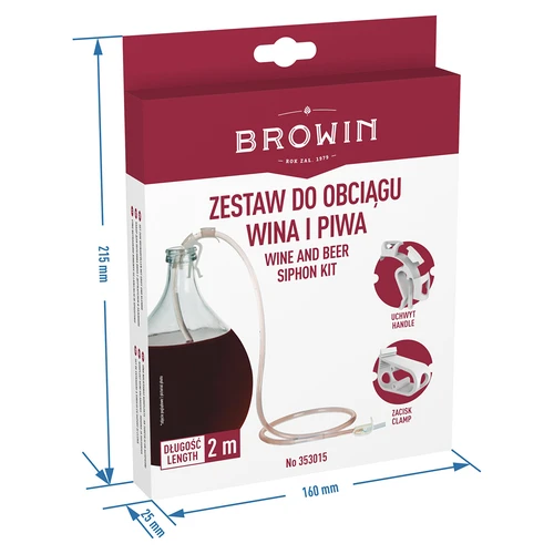 Súprava na sťahovanie vína s držiakom a svorkou - 7
