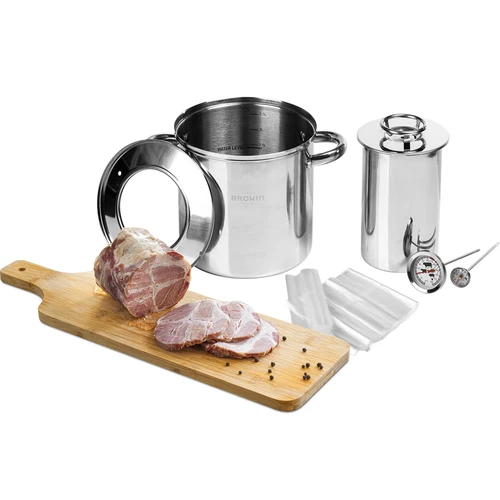 Súprava s vodným plášťom - šunkovar 1,5 kg + hrniec - 17