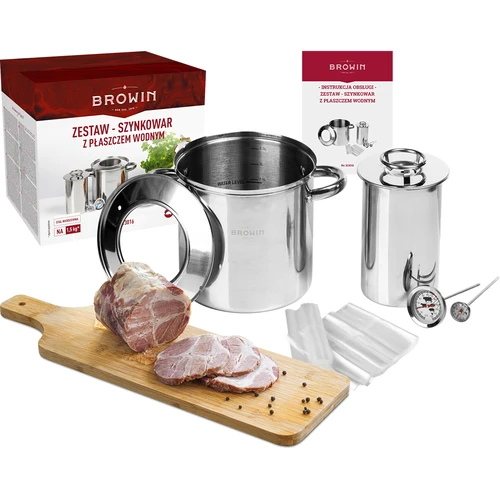 Súprava s vodným plášťom - šunkovar 1,5 kg + hrniec - 18