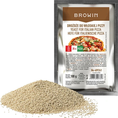 Sušené droždie na taliansku pizzu - 100 g - 2