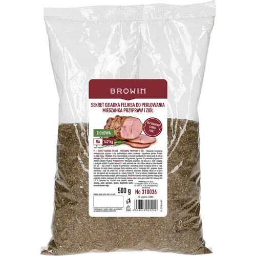 Tajomstvo deda Felixa na nakladanie mäsa – zmes korenín a byliniek, 500 g