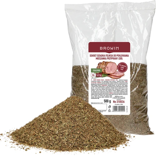 Tajomstvo deda Felixa na nakladanie mäsa – zmes korenín a byliniek, 500 g - 2