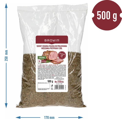 Tajomstvo deda Felixa na nakladanie mäsa – zmes korenín a byliniek, 500 g - 3