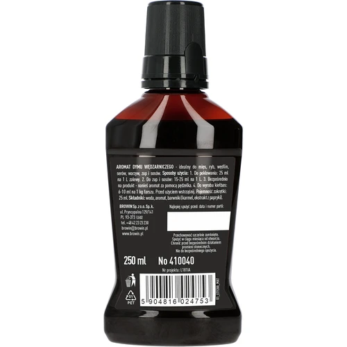 Tekutá aróma údeného dymu, na 20 kg, 250 ml - 2