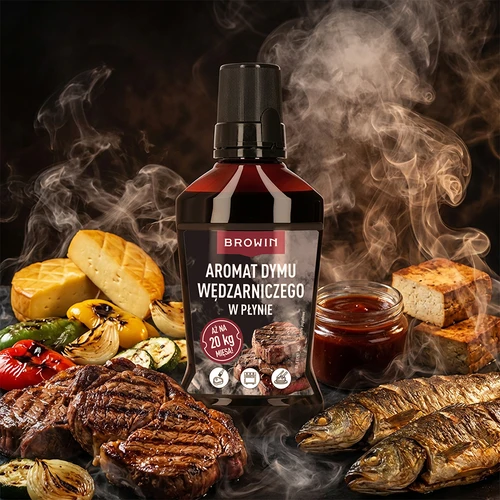 Tekutá aróma údeného dymu, na 20 kg, 250 ml - 5