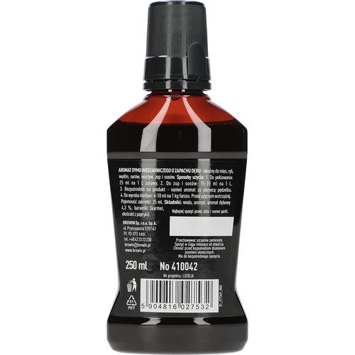 Tekutý údený dym – dubový, 250 ml - 2