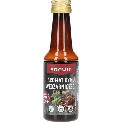 Tekutý údený dym – dubový, 40 ml