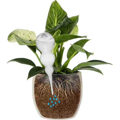 Trojitá zavlažovacia guľa (trojkomorová), priehľadná bezfarebná, 600 ml - 3