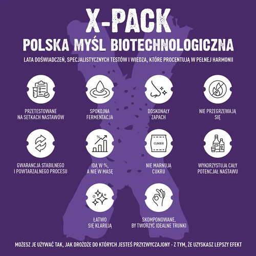 Turbo kvasnice X-Pack 1,8 kg - profesionálne, pre veľké nastavenia - 7
