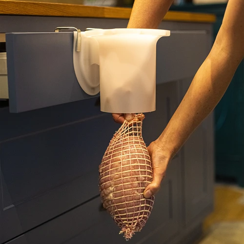 Údenárska sieťka s rozmermi 18 cm x 3 m, s tepelnou odolnosťou do 220°C - 6