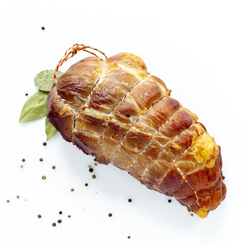 Údenárske niti bielo-červené bavlnené (240°C) 55 m - 5