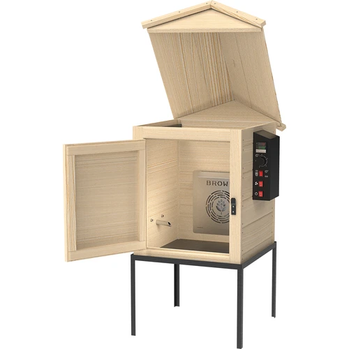 Udiareň 115 L dragON Wood 60E drevená, s elektrickým vykurovacím modulom a ovládačom - 5