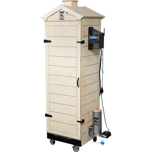 Údenáreň dragON PLYWOOD NATURE – bezrámová, modulárna, s Wi‑Fi ovládaním, 320 l - 2