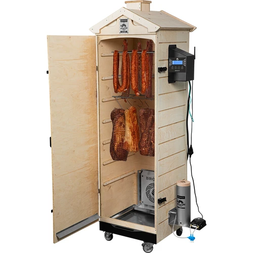 Údenáreň dragON PLYWOOD NATURE – bezrámová, modulárna, s Wi‑Fi ovládaním, 320 l - 4