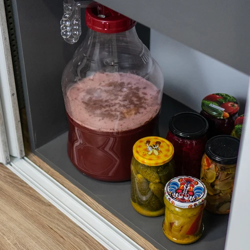 Uhlová fermentačná trubica na nádoby - nerozbitná - 7