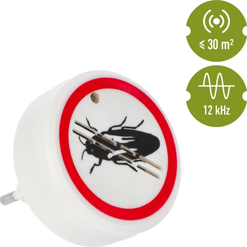 Ultrazvukový odpudzovač hmyzu - na domáce použitie - 5