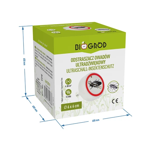 Ultrazvukový odpudzovač hmyzu - na domáce použitie - 7