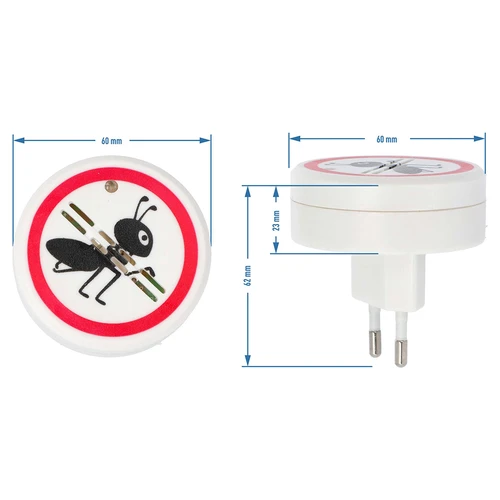 Ultrazvukový odpudzovač mravcov - na domáce použitie - 6