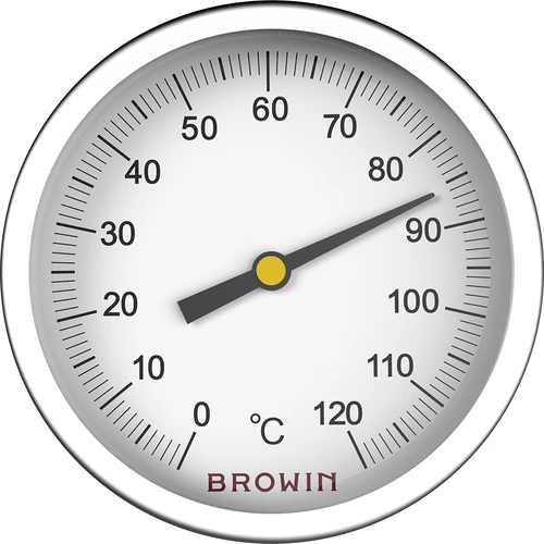 Univerzálny teplomer (0°C do +120°C) 5cm - 2