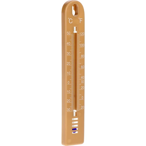 Univerzálny teplomer (-30 do +50°C), 17 cm, svetlohnedý - 2
