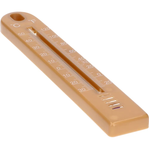 Univerzálny teplomer (-30 do +50°C), 17 cm, svetlohnedý - 3